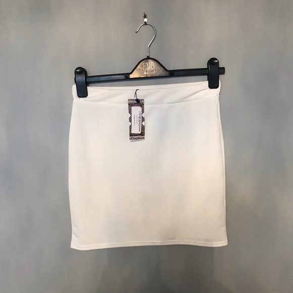 White Mini Shirt - Picture 3 of 3